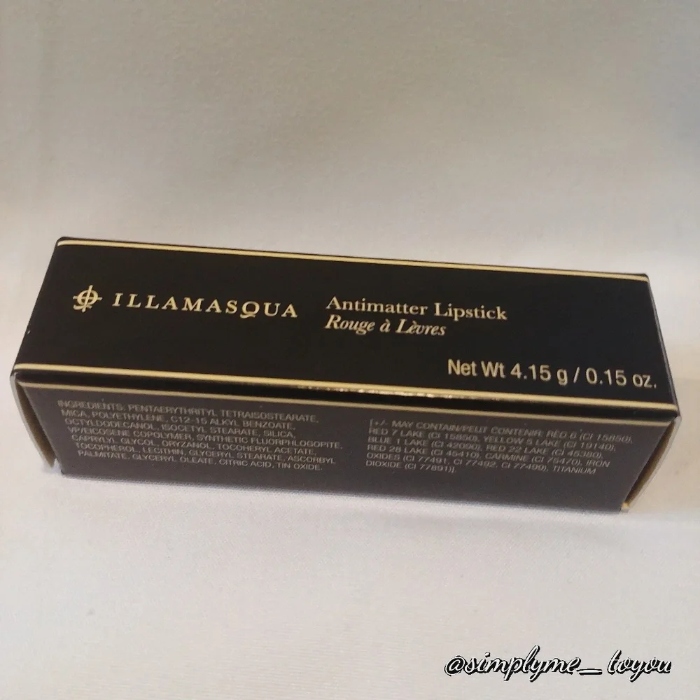 NWT! Illamasqua Antimatter Lipstick